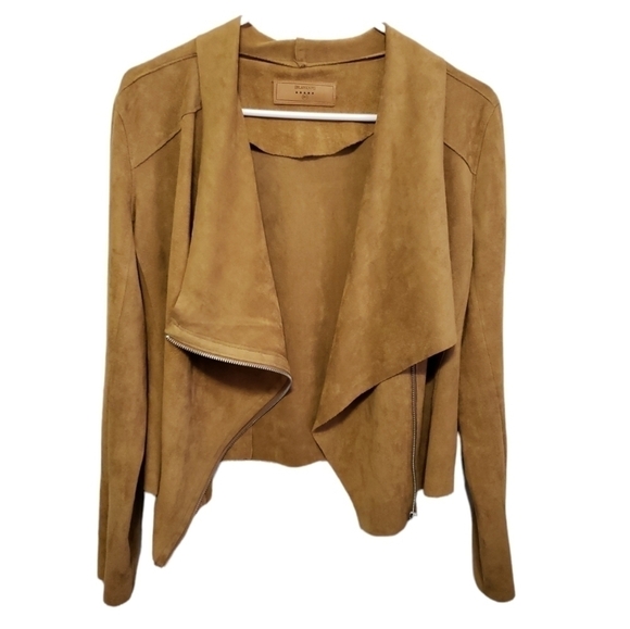 BLANK NYC Womens Faux Suede Lightweight Casual Jacket, Size XS. - Picture 3 of 16